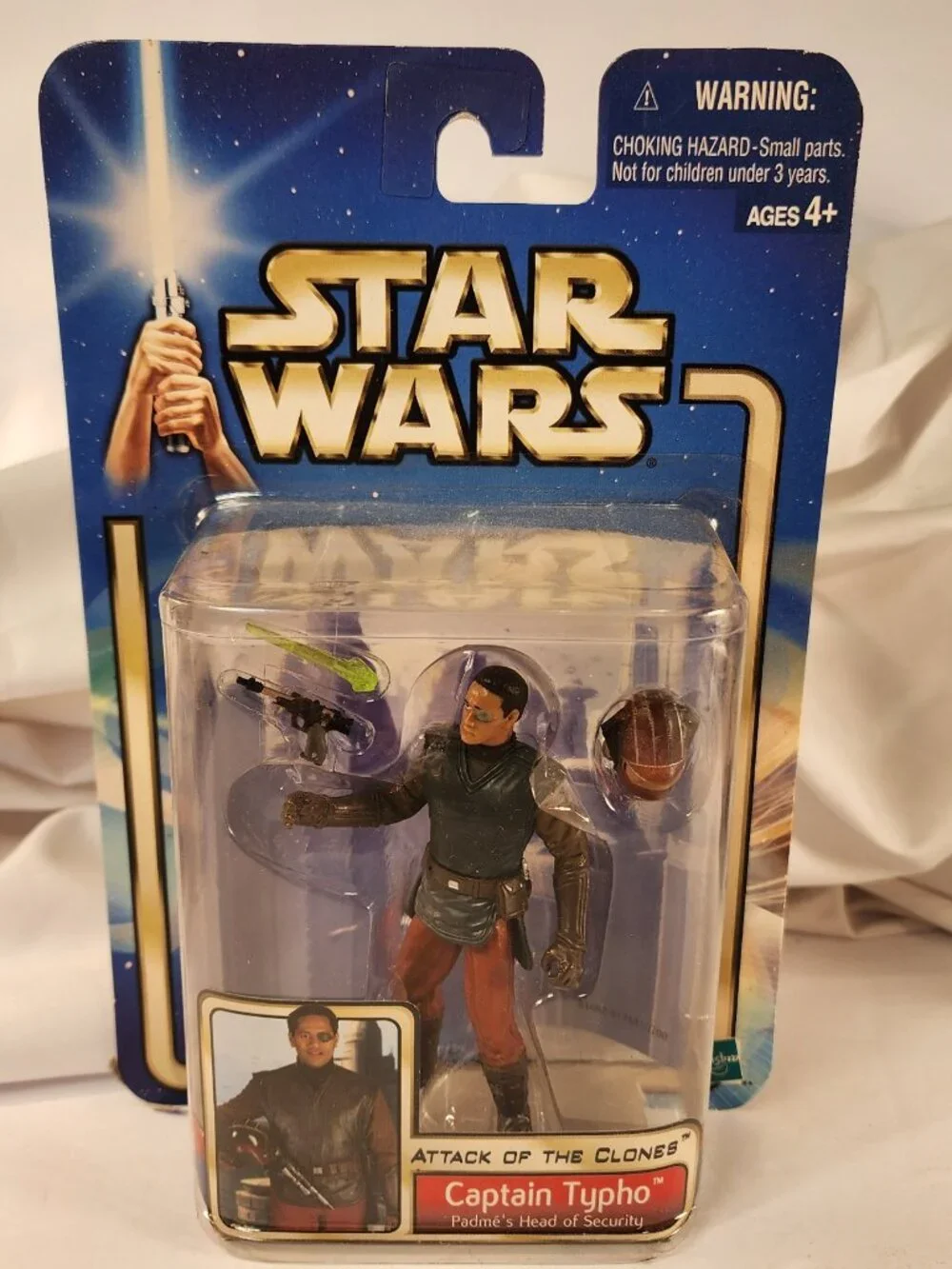 MINT IN BOX STAR WARS Attack of the Clones Captain Typho and Shaak Ti